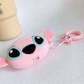 Miniatyrbilde 4 av 5: Søt trådløs ørepropp-etui Tykt mykt bærbart silikonetui støtsikker beskyttende etui Pink AirPods Pro2