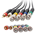 Miniatyrbillede 3 af 5: RGB/RGBS Kabel til N64 SFC SNES Videokonsoller Kompositkabel med Stærk Stabilitet
