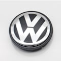 Miniatyrbild 3 av 4: 4 st VW Logo 56mm Navkapsel Fälgemblem Fälgmärke