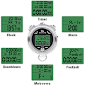 Miniatyrbillede 2 af 3: Melt Stopur, Ur Daily Vandafvisende Digital Timer Til Sportskampe, Konkurrencer, Trænere, Dommere, Træning, Timing