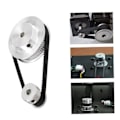 Miniatyrbild 4 av 5: 2-set 2GT Synkront Hjul 20 60 Tänder Borrning Aluminium Timing Pulley GT2 Timing Pulley System