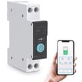 Smart Wi-Fi DIN-skena strömbrytare 32A - fjärrkontroll, ZigBee/SigMesh, 1P+N