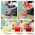Miniatyrbild 4 av 5: 45W Elektrisk Saftpressare Bärbar USB Mini Fruktmixer Blender Multifunktionell Laddningsbar Saftmaskin För Frukt Resor