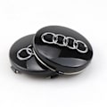Miniatyrbilde 3 av 4: Passer 4 hjulkapsler Kompatibel med Audi 60MM ABS Au