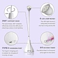 Miniatyrbilde 2 av 5: LED UV-neglelampe, Mini Lotus Håndfri Lys Roterbar Negle tørker Rask Tørking Neglelakk Herding Lampe