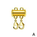 Miniatyrbild 1 av 11: Multi Strand Halsband Detangler Untangling Skiktat Halsband Clas Gold 2