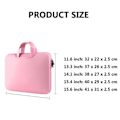 Miniatyrbillede 3 af 10: 11 13 14 15 tommer taske Håndtaske Laptop taske CASE 15,6 tommer Grå 15,6 tommer Grey 15.6 inch