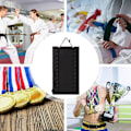 Miniatyrbillede 5 af 5: Karate Bælte Display 12 Bælter Vægmonteret Bælte Display Holder Karate Bælte Display Stativ Kampsports Bælte Organizer Til Børn