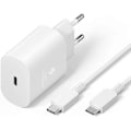 Miniatyrbild 1 av 3: 25W Snabb Usb C Laddare För Samsung Galaxy A13 5G A33 A53, A34 A54 A14 A52 A72, S23 S22 S21 Ultra S21