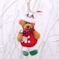 Miniatyrbillede 1 af 3: 12/1 stk. Juleplys Dukke Ornamenter Julemand Snemand Juletræ Hængende Vedhæng Hjem Jule Nytår Fest Dekorationer Gaver 04-G(17x7cm)