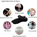 Miniatyrbillede 6 af 7: Balletdansesko med delt sål - Flade Gymnastikdansesko Black 8.5 UK