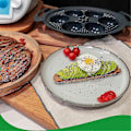 Miniatyrbild 5 av 5: För TM5 TM6 TM31 Ny 6-i-1 Äggkokare Fack Livsmedelsklass PP, 6 Ägg Ångkokare - Yvan
