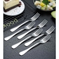 Miniatyrbilde 3 av 4: Middaggaffel 6 stk, Rustfritt stål 20,5 cm Gaffel Bestikk, Bordgafler Sett med 6