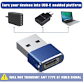 Miniatyrbillede 5 af 6: 3-pak USB C Adapter, Type C Hun til USB A Han Opladerkabel Konverter til Apple Watch Ultra iWatch Series 8 7 9, iPhone 11 13 14 16 Plus Max Pro
