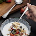 Pikkukuva 4 / 5: Korean Soupinlusikka, Ruostumattomasta Teräksestä Valmistettu Pyöreä Keittolusikka 3 Kpl Setti