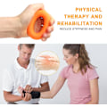Miniatyrbild 7 av 7: 3 st handgreppsstärkare underarm fingrar handgrepp tränare för muskelträning sport fitness klättring, 30 40 50 lb