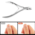 Miniatyrbillede 4 af 5: Neglebåndstang i salonkvalitet til manicurister, ekstremt klippere, pedicure, manicure, negleplejeværktøj