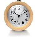 Miniatyrbild 1 av 5: Csl - Analog Väckarklocka - Retrodesign - Belyst Urtavla Med Ljus - Tyst - Reseväckarklocka - Larmljud - Snooze-knapp Snooze-funktion -