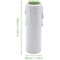 Miniatyrbilde 2 av 5: Plastkronelysestake, 10 stk Kronelysdråpe, Kronelysrør, Dråpelysrør, Kronelyshylser, Kronelys