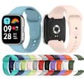 Miniatyrbillede 2 af 7: Håndledsrem til Xiaomi Redmi Watch 3 Blød silikone udskiftningsarmbånd Farvebånd til Redmi Watch3 Active armbånd 2