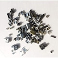 Miniatyrbild 4 av 5: Reparationssats för dragkedjor Metallfästen Stift Dragkedja Topp/Botten Stopp (3 färger) 13 set Dragkedjehållarpluggar för utbytesdragkedjor