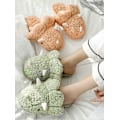 Miniatyrbillede 3 af 5: Voksne Unisex Dyresko Fluffy Plys Dinosaur Design Hjemmesko Sjove Triceratops Sko Anti-Slip Soveværelse Sko Coffee 38-39