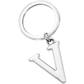 Miniatyrbillede 2 af 3: Nøglering Bogstav - Initial Alfabetet Nøglering Charm Bogstav V