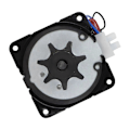 Miniatyrbild 2 av 5: 60KTYZ Klopol Permanentmagnet Synkronmotor AC220V 14W 50Hz Mini Växelmotor Låg Hastighet 2.5R/