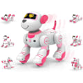 Miniatyrbilde 1 av 7: Fjernstyrt Robothund for Barn, Interaktiv Robotthund, RC Robot med Berøringssensor, LED-Øyne, Dans og Musikk