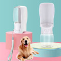 Miniatyrbillede 5 af 6: 1 stk. 350ml Hunde Vandflaske til Gåture, Bærbar Hunde Vandflaske, Kæledyrs Vanddispenser (Blå)