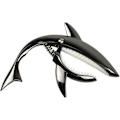 Miniatyrbild 1 av 5: pc Shark Capo Lättviktigt Gitarr Capo Gitarrtillbehör Snabbt Byte Gitarr Capo med Förvaringsväska för Gitarrer, Ukulele, Banjo, Mandolin black