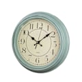 Pikkukuva 1 / 5: Sinknap 12 tuuman seinäkello vintage-tyylinen hiljainen äänetön pyöreä kello helppolukuinen kodin sisustukseen E