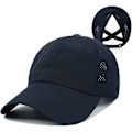 Miniatyrbilde 1 av 5: Baseballcaps med kryss-ponytail for kvinner Navy