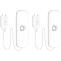 Miniatyrbillede 1 af 5: 2 stk. Vandlækagedetektorer, Tuya Smart Home Wifi Vandlækage Immersion Sensor Detektor, App Alarmstyring