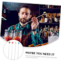 Miniatyrbilde 4 av 4: 4 stk. Rørepinne Kaffe Drikke Rør Bar Rørepinne Mixer for Kaffe Cocktail Pinner Kaffe Røre Pinner