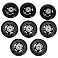 Miniatyrbild 1 av 5: 8-pack inline hjul, inlineskatehjul för inomhus/utomhusbruk, ersättningshjul med kullager 64mm