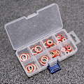 Miniatyrbillede 5 af 5: Automotive Airconditioneringssystem Kompressor O-ringe Kit Reparationsforsegling Pakning Red
