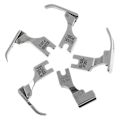 Miniatyrbillede 2 af 3: 5 stk. trykfødder til Juki industriel symaskine S518ns P36ln P36n P351 P363 (sølv)