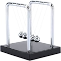 Miniatyrbillede 1 af 5: Newtons pendul, klassisk kuglependul, 5 kugler, fysikindretning