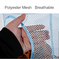 Miniatyrbilde 3 av 5: 4-lags Mesh-brettet leketøy-oppbevaringsstativ med hengende kurv og diverse arrangør Grey