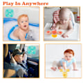 Miniatyrbild 5 av 5: Snurrande baby, 1-3 år gammal baby, sensoriska leksaker för första födelsedagen, presenter