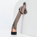 Miniatyrbilde 1 av 5: Kickdown Dørstopp Premium Holder Dørstopp Heavy Duty Metall Stativ For Hjem Tyngre Dør Red Bronze