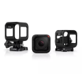 Miniatyrbillede 3 af 4: Gopro Hero 4s Session 1pcs - Sort Beskyttelsesetui Ramme Kabinet Montering Beslag
