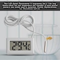 Miniatyrbild 2 av 5: Vattentermometer, LCD Digital Termometer