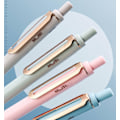 Miniatyrbilde 4 av 6: Tilbaketrekkende Gelblekk Rollerball-penner, 0,5 mm fin spiss, svart blekk, Gelpenner, jevn skriving, 5-pakning