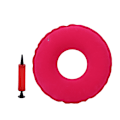 Pikkukuva 1 / 6: Tuolipehmuste Donut-pehmuste / Peräpukamatyyny Pumpulla Peräpukamatyyny Peräpukamille, Raskautta ja Eturauhasen Ongelmiin Rose red