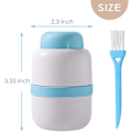 Miniatyrbilde 4 av 5: SDIGV Pilledeler, 1/4 Deler, 1/2 Deler Solid Tablettdeler, Skjult Blad, Ideell for å Kutte Vitaminer, Tabletter (Blå) Blue