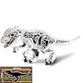 Miniatyrbillede 3 af 5: 1 stk Jurassic Stor Dinosaur Byggeklodser T-rex Quetzalcoatlus Spinosaurus Actionfigurer Legetøj til Børn Pterosaur C