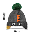 Miniatyrbild 2 av 5: Barnmössa vinter varm fleece mössa för pojkar och flickor