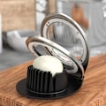 Miniatyrbild 4 av 7: Äggskärare, Äggskärare Heavy Duty Slicer för Kokta Ägg Jordgubbsfruktgarneringsskärare, Rostfritt Ståltråd med 3 Skivningsstilar, Diskmaskinssäker